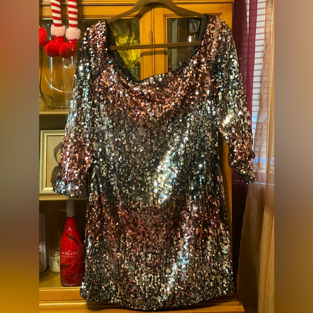 SHEIN Sequenced Dress.